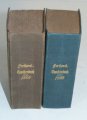 2x Buch Gothaisches genealogisches Taschenbuch Perthes 1869 1862 Genealogie