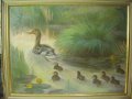 Henry Niestle:
Enten
Öl auf Leinwand, Maße: 70 x 100 cm ohne Rahmen