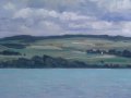 Oil painting "Ammersee" (lake in Bavaria)