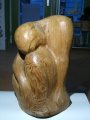 Wooden sculpture by Walter von Ruckteschell
