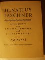 Book about the Dachau artist Ignatius Taschner